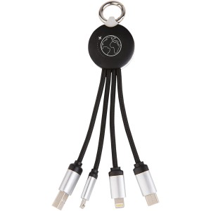 SCX.design C16 ring light-up cable, Solid black, White (Eletronics cables, adapters)