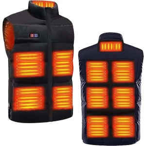 SCX.design G01 heated bodywarmer with power bank, Solid blac (Vests)