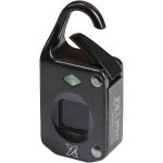 SCX.design T10 fingerprint padlock, Solid black (2PX03190)