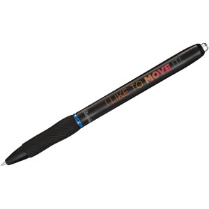 Sharpie(r) S-Gel ballpoint pen, Solid black (Plastic pen)