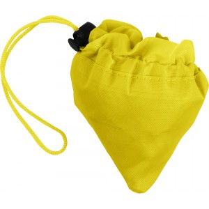 Polyester (210D) shopping bag Billie, yellow (Shopping bags)