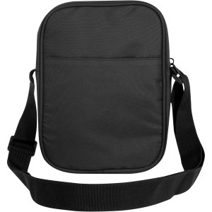Byron GRS recycled crossbody bag 2L, Solid black (Shoulder bags)