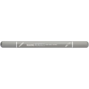 Skribi ballpoint pen and notebook set, Grey (Notebooks)