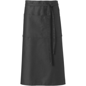 Skyla bartender apron, solid black (Apron)