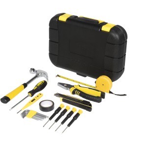 Sounion 16-piece tool box, solid black (Tools)