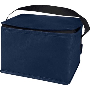 Spectrum 6-can recycled non-woven cooler bag 4L, Navy (Cooler bags)