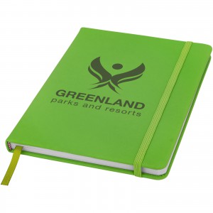 Spectrum A5 hard cover notebook, Lime (Notebooks)