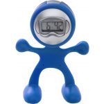 Sport-man clock with alarm, cobalt blue (3073-23)