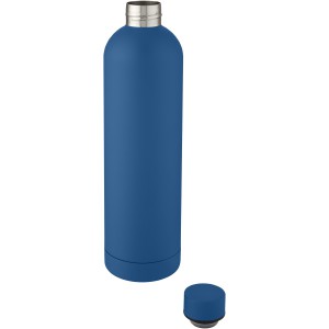 Spring 1 L copper vacuum insulated bottle, Tech blue (Water bottles)