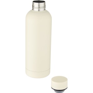 Spring 500 ml copper vacuum insulated bottle, Ivory cream (Water bottles)