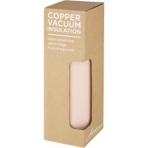 Spring 500 ml copper vacuum insulated bottle, Pale blush pink (Water bottles)