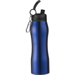 Stainless steel bottle Giovanni, cobalt blue (Sport bottles)