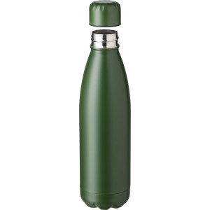 Stainless steel double walled (750 ml) Makayla, green (Water bottles)