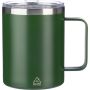 Stainless steel double-walled mug (300 ml) Renate, green