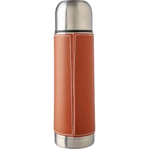 Stainless steel flask 400 ml Bernard, brown (Water bottles)