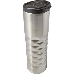 Stainless steel mug Kamir, silver (Thermos)