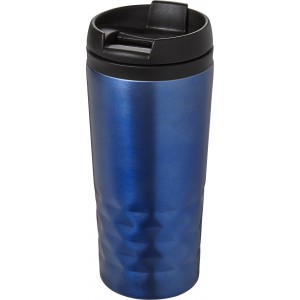 Stainless steel mug Lorraine, blue (Glasses)