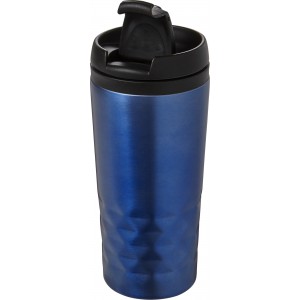 Stainless steel mug Lorraine, blue (Glasses)