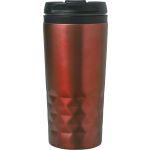 Stainless steel mug, red (8240-08)