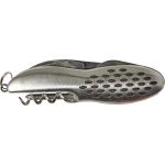 Stainless steel pocket knife, silver (7868-32)
