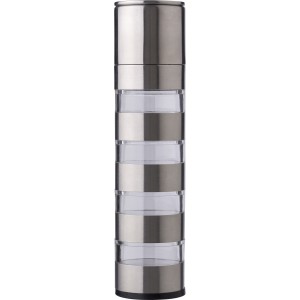 Stainless steel spice grinder Rylan, silver (Metal kitchen equipments)