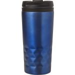 Stainless steel travel mug (300ml), blue (8240-05)