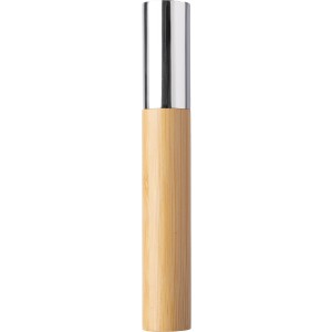 Stainless steel twist ballpen Anke, silver (Metallic pen)