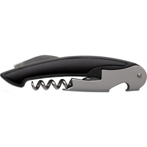 Stainless steel waiter's knife Rosaura, black (Bottle openers, corkscrews)