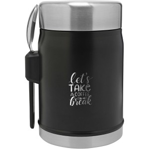 Stanley Legendary 400 ml food jar with spork, Matt black (Metal kitchen equipments)