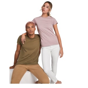Breda short sleeve women's t-shirt, Garnet (T-shirt, 90-100% cotton)