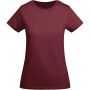 Breda short sleeve women's t-shirt, Garnet