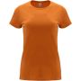 Capri short sleeve women's t-shirt, Orange