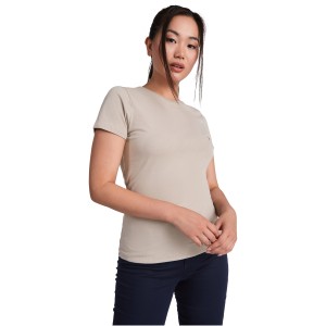Golden short sleeve women's t-shirt, Ebony (T-shirt, 90-100% cotton)