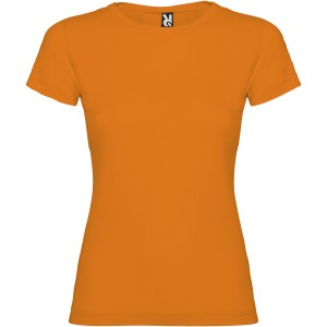Jamaica short sleeve women's t-shirt, Orange (T-shirt, 90-100% cotton)