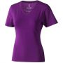 Kawartha short sleeve women's organic t-shirt, Plum