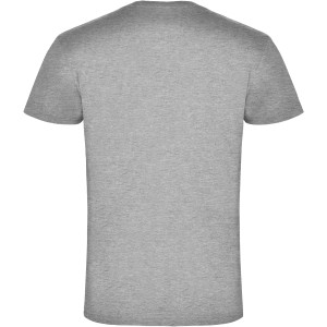 Samoyedo short sleeve men's v-neck t-shirt, Marl Grey (T-shirt, 90-100% cotton)