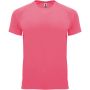 Bahrain short sleeve kids sports t-shirt, Fluor Lady Pink