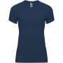 Bahrain short sleeve women's sports t-shirt, Navy Blue