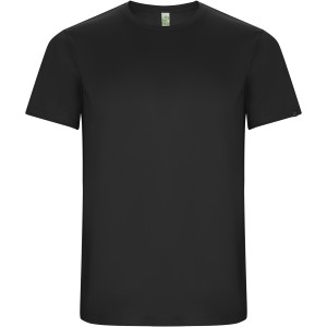 Imola short sleeve kids sports t-shirt, Dark Lead (T-shirt, mixed fiber, synthetic)
