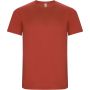 Imola short sleeve men's sports t-shirt, Red