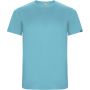 Imola short sleeve men's sports t-shirt, Turquois