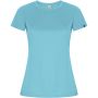 Imola short sleeve women's sports t-shirt, Turquois