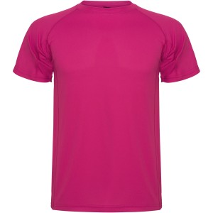 Montecarlo short sleeve men's sports t-shirt, Rossette (T-shirt, mixed fiber, synthetic)