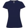 Montecarlo short sleeve women's sports t-shirt, Navy Blue