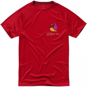 Niagara short sleeve men's cool fit t-shirt, Red (T-shirt, mixed fiber, synthetic)