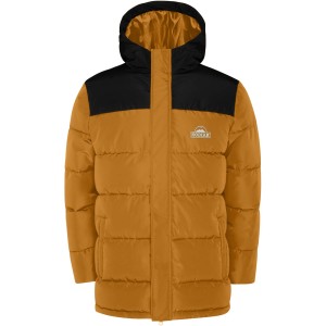 Tallin kids insulated jacket, Curry Yellow, Solid black (Jackets)