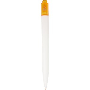 Thalaasa ocean-bound plastic ballpoint pen, Transparent oran (Plastic pen)