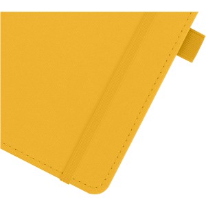 Thalaasa ocean-bound plastic hardcover notebook, Orange (Notebooks)