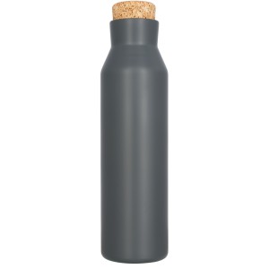 Norse copper vacuum insulated bottle with cork, Grey (Thermos)