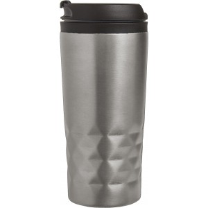 Stainless steel mug Lorraine, silver (Thermos)